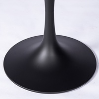 Pied de table moderne en acier inoxydable, style tulipe, trompette, pour table à manger, cuisine, salon, appartement, école