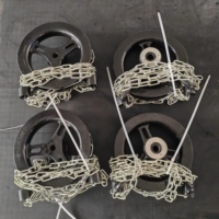 Pignon en acier inoxydable et CI Veyron, design perforé. Pas besoin de retirer le volant de soupape d'origine, fixation directe.