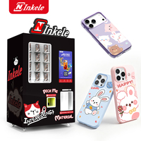 Distributeur automatique de coques de téléphone avec plusieurs options de paiement et service OEM/ODM personnalisé