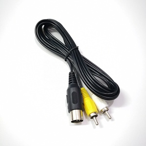 Cable de Audio y Video AV de 1.8M Compatible con SEGA Mega Drive 1 y <span class=keywords><strong>Genesis</strong></span> 1, Cable RCA, Accesorios para Juegos - Product Image 6