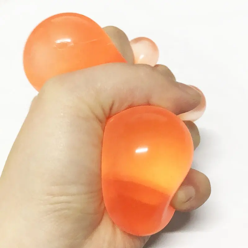2023 new design maltose stress sugar ball hot sell TPR Stretch ball for children adult with malt sugar inside for kids adult toy