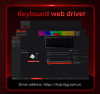 Clavier de jeu Madlions MAD 60 HE RGB, 8000 Hz, faible latence, interrupteurs magnétiques, rétroéclairage RGB par touche, pour les sports électroniques compétitifs FPS