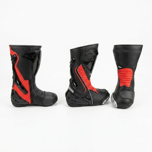 Botas de Motociclismo para Carreras, Botas de Motocross para Hombre y Mujer, para Todas las Temporadas - Product Image 1