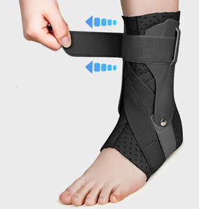 Attelle de <span class=keywords><strong>cheville</strong></span> Aofit pour <span class=keywords><strong>entorse</strong></span>, ajustement rapide pour femmes et hommes, avec deux coussinets auto-formants - Product Image 4