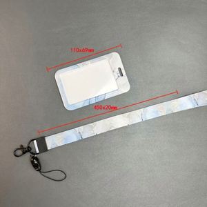 Sublimation <b>Lanyard</b> High Quality <b>Polyester</b> Customized Access Work Permit Hanging Rope and Id Card Holder - Product Image 5