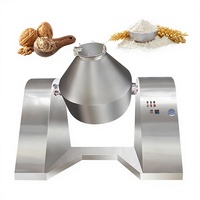 Machine de séchage de poudre d'épices de dessiccateur de vide rotatoire de traitement des aliments de double cône de rendement élevé