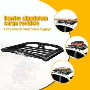 Barres de toit universelles en aluminium OEM avec barres transversales pour Jeep 4x4, Toyota Hilux et pick-up, bagages - Product Image 2