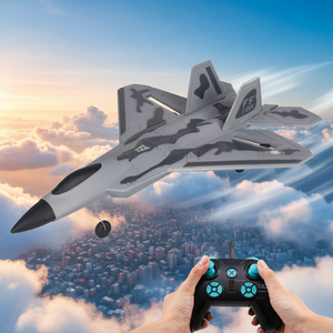 Avión Planeador a Control Remoto, Modelo F22, 2.4G, 3 Canales, 200m de Distancia, Listo para Usar, con Cargador y Baterías para Niños - Product Image 3