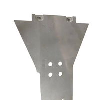 Plaque de montage en aluminium sur mesure, usinée CNC, adaptateur d'équipement, plaque de fixation en aluminium
