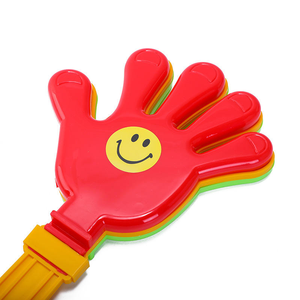 Vente en gros de claquettes de supporter de football, autocollants drapeaux des pays USA Mexique Canada, claquettes bruyantes en plastique - Product Image 6