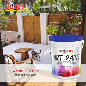 धोया हुआ पत्थर का पेंट अच्छा जलरोधक प्रदर्शन बाहरी ग्रेनाइट पेंट धोया पत्थर के फर्श कोटिंग - Product Image 2