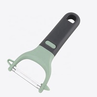 Gadget de cuisine à poignée en PP Éplucheur de légumes Éplucheur de pommes de terre portable