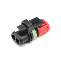 1337245-1 Connecteur femelle étanche à 2 broches pour harnais automobile, prise d'injecteur diesel pour excavatrice, vente directe usine