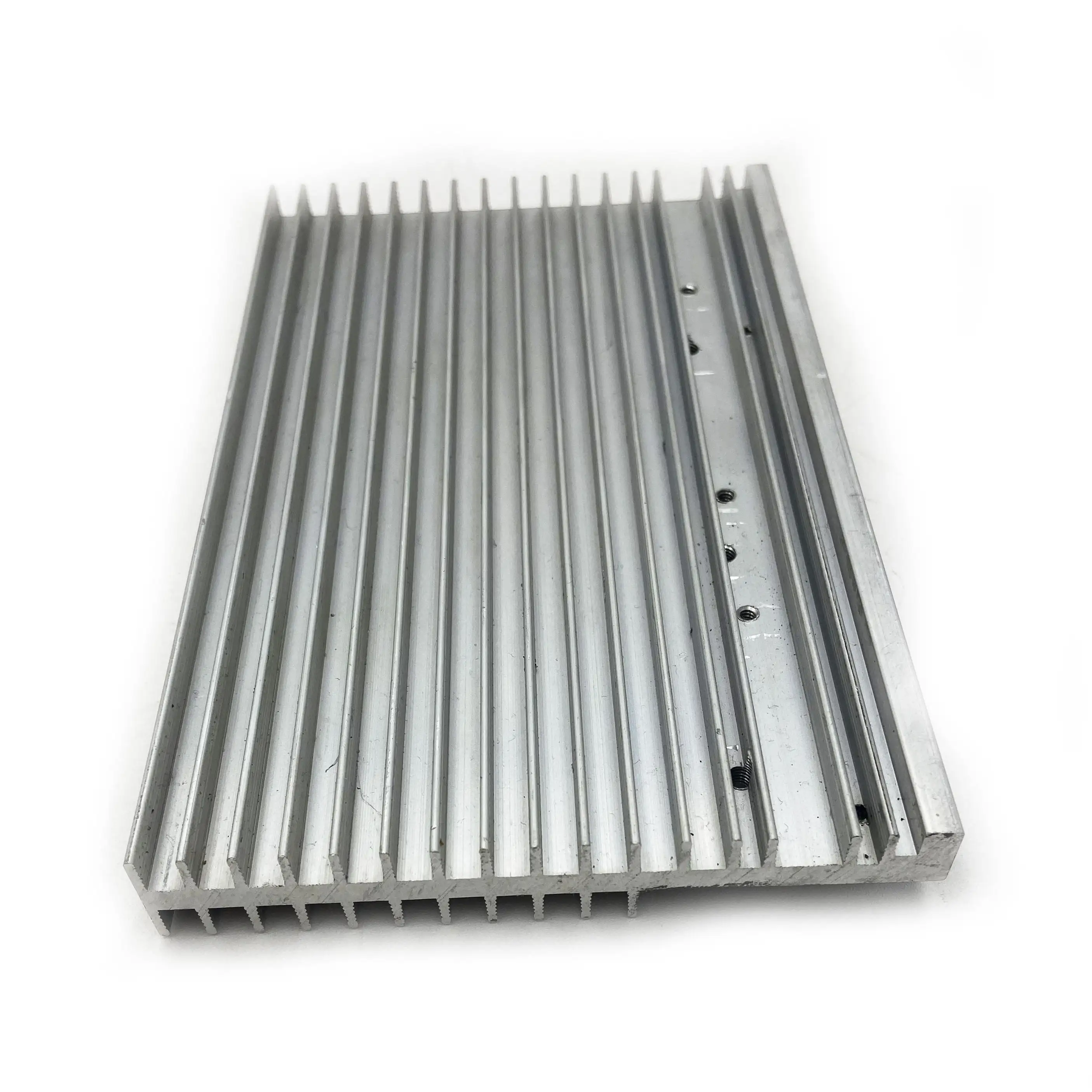 Custom Aluminum Heatsink Profile High Density Fin Extruded Heat Sink Profile with Anodized