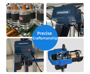 KINMOTOR D2 220V listrik frekuensi variabel kerekan rantai 500kg mengangkat derek bahan baja diproduksi ahli kerekan listrik - Product Image 5