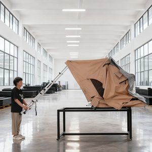 Tente de toit <span class=keywords><strong>en</strong></span> forme de coque souple, personnalisée, de haute qualité, pour voiture, 4x4, à vendre - Product Image 5