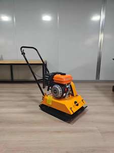 C90P route compactage Machine vibratoire 22KN essence plaque compacteur machines plaque compacteur 20-23 m/min 510*550mm - Product Image 3