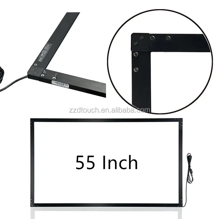 Heißer Verkauf 32 42 55 65 70 84 bis 600 Zoll offener Rahmen ir Infrarot-USB-Touchscreen-Multitouchscreen-Overlay-Kit für LED-LCD-Monitor