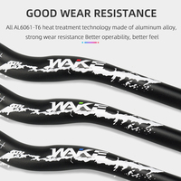 Guidon de vélo de montagne en alliage d'aluminium 780 mm 31,8 mm / Guidon surélevé VTT / Guidon de vélo en forme d'oiseau
