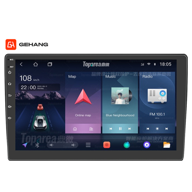 7 9 10 Inch 2 Din 2+32G Universal Touch Screen 2.5D Car Radio Audio Car Stereo GPS Navigation Autoradio Car Android Player