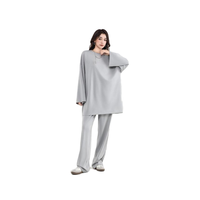 Nouveauté, vente en gros, ensemble modeste, collection d'hiver pour femmes, ensemble polo minimaliste, robe musulmane, vêtements islamiques tendance