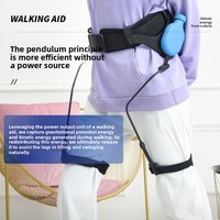 Équipement de réadaptation pour personnes âgées : Exosquelette pour hémiplégie post-AVC, aide à la marche et à la rééducation des membres inférieurs avec levage des jambes