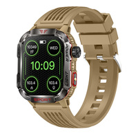 Reloj Inteligente Android para Hombre HT29 con Pantalla IPS, Resistente al Agua, Batería Grande de 600 mAh, Linterna, Recordatorio de Llamadas, Aplicación FitCloudPro Personalizable