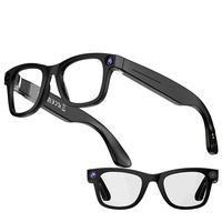 Lunettes Intelligentes G300 avec Caméra IA 800W Pixels, Enregistrement Photo et Vidéo HD, Appel Vocal et Traduction