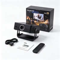 Mini Proyector Portátil K7 Android 13 1080p Full HD Compatible con 4K 300 Lúmenes 2GB RAM 16G ROM LED LCD Proyector Inteligente para Cine en Casa