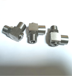 304 316 נירוסטה 90 מעלות מסתובב מפרק עם איטום עובש קונוס קירור משמש לגינון - Product Image 4