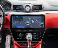Écran double Android 13 de 12,3 pouces pour Maserati GT 2007-2015 LHD, autoradio, panneau de climatisation, lecteur multimédia vidéo, navigation