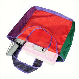 Bolsa de Compras Plegable de Poliéster con Logotipo Personalizado, Ecológica, Reutilizable, Enrollable - Product Image 5