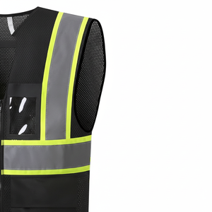 Fabricación por encargo Material transpirable Hombres Ropa DE TRABAJO Chaleco DE SEGURIDAD Precio de fábrica Slim Fit Hombres Ropa DE TRABAJO Chaleco de seguridad - Product Image 1