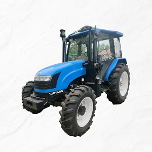 Manuelle landwirtschaft liche Traktor maschine Holland SNH754 75 PS 4WD gebrauchte russische auf Schienen