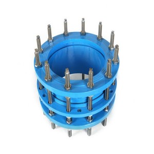 Suministro de <span class=keywords><strong>primera</strong></span> mano PN16 <span class=keywords><strong>Junta</strong></span> de desmontaje Tipo rígido Brida DN100 Hierro dúctil popular para tuberías de PVC/PE/HDPE/DI Pintura popular - Product Image 3