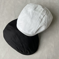 Mujeres Hombres Retro Lino Boina Newsboy Cap Verano Transpirable Casual Vintage Conductor Camionero Sombrero Casual
