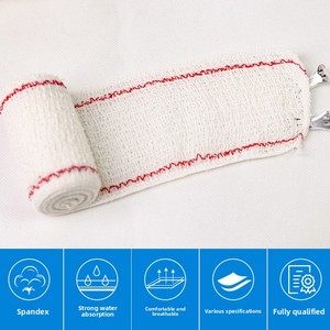 Benda Protettiva in Cotone Spandex per Esportazione, Tessuto Crespo, Garza per Primo Soccorso, Lunghezza 4,5m, Classe Elastica Disinfettante per Esterni EOS - Product Image 2