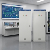 Rangka Kabinet Kokoh ATS Equipped Dual Power Switchgear untuk Pekerjaan Kontrak Listrik Komprehensif, OEM ODM Tersedia