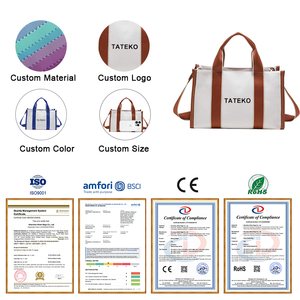 Bolsa de Lona de Lujo Personalizable, Capacidad de 3L+, Correa Extraíble, Cierre Magnético, Estilo Moderno para Mujer, Regalo para Enfermera, Embalaje - Product Image 2