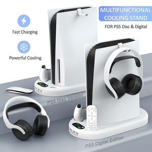 Chất lượng cao cho ps5 làm mát đứng đa chức năng điều khiển sạc cơ sở với thông tin liên lạc có dây - Product Image 3