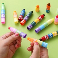 Surligneur solide, couleur rétro, marqueur fluorescent, stylo pour étudiants, lot de 6 couleurs, couleur bonbon, marqueurs surligneurs créatifs à séchage rapide