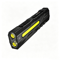 Lampe torche LED rechargeable WARSUN T9, très populaire, lampe de travail portable avec UV et laser rouge