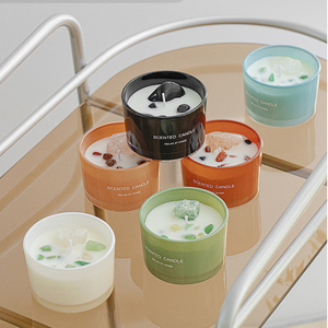 Velas Aromáticas de Cera de Soya de Cristal de Lujo Hechas a Mano, Aroma Personalizado, Decoración Ecológica para el Hogar, Bodas, Fiestas, Graduaciones - Product Image 3