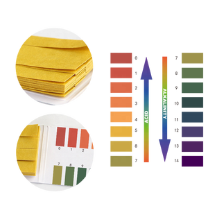 Vente en gros de <span class=keywords><strong>bandelettes</strong></span>, indicateur universel de test <span class=keywords><strong>d</strong></span>'eau, papier ph, <span class=keywords><strong>bandelettes</strong></span> de test Ph 0-14 - Product Image 4