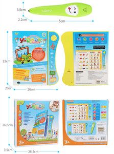 Máy Học Sớm Điện Tử Bảng Chữ Cái ABC Tiếng Anh Thông Minh Cho Trẻ Em Sách Bút Nói Âm Thanh Đọc Thông Minh Cho Trẻ Em OEM - Product Image 5