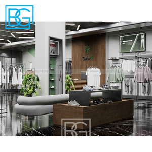 Negozio <span class=keywords><strong>di</strong></span> abbigliamento Interior Design negozio <span class=keywords><strong>di</strong></span> articoli per la casa mobili Display negozio <span class=keywords><strong>di</strong></span> vestiti mobili abbigliamento cremagliera negozio per la vendita al dettaglio - Product Image 2