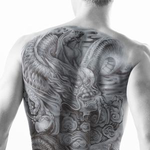 <span class=keywords><strong>Tatuajes</strong></span> Temporales Grandes <span class=keywords><strong>de</strong></span> Moda <span class=keywords><strong>para</strong></span> la Espalda Completa, 34*48cm, <span class=keywords><strong>Tatuajes</strong></span> <span class=keywords><strong>de</strong></span> Transferencia - Product Image 3