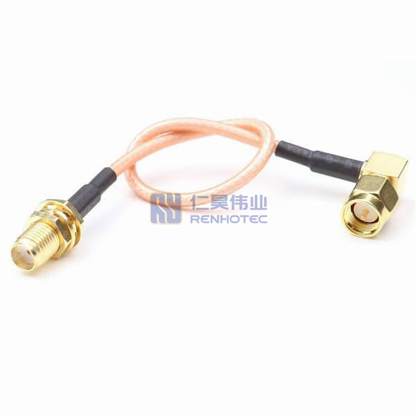 RF-кабель RG316 SMA Прямоугольный штекер-гнездо SMA