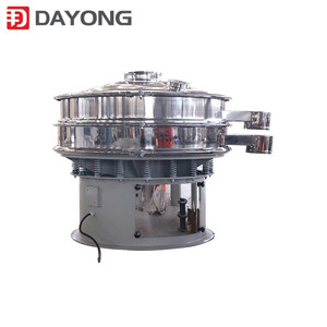 <span class=keywords><strong>Crible</strong></span> vibrant <span class=keywords><strong>rotatif</strong></span> circulaire horizontal de poudre chimique de rendement élevé pour le séparateur de médecine - Product Image 4