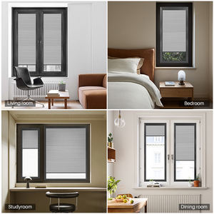 16: تعتيم بمحرك مع إطار من القماش ظلال صغيرة من قرص العسل بدون حفر أعمى كهربائي لغرفة المكتب والفندق - Product Image 3